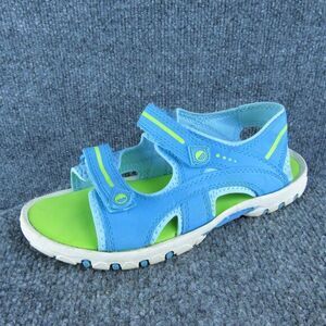 Smartfit Youth Girls Sandals Shoes Size 5‎ Medium Blue Synthetic Hook & Loop